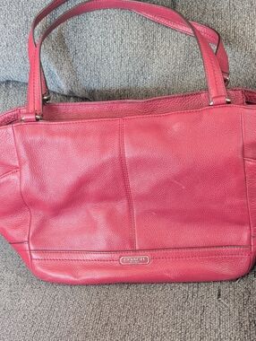 Coach | Bags | Coach Soho Pleated Signature Optic Tote | Poshmark